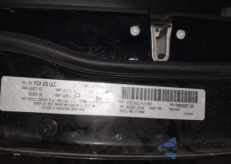 2018 Chrysler 300 300S Awd from USA, damaged, VIN 2C3CCAGG1JH141402